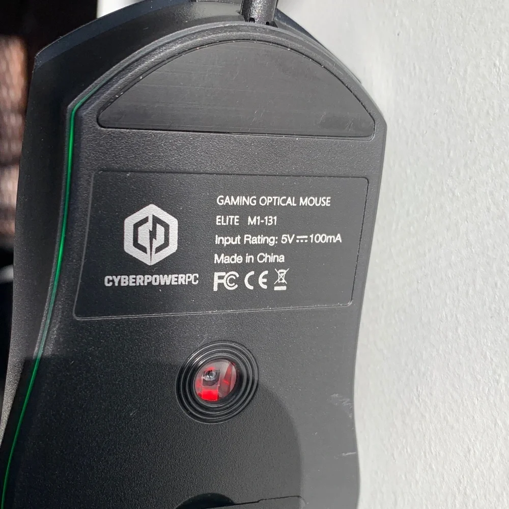 Black Gaming Mouse